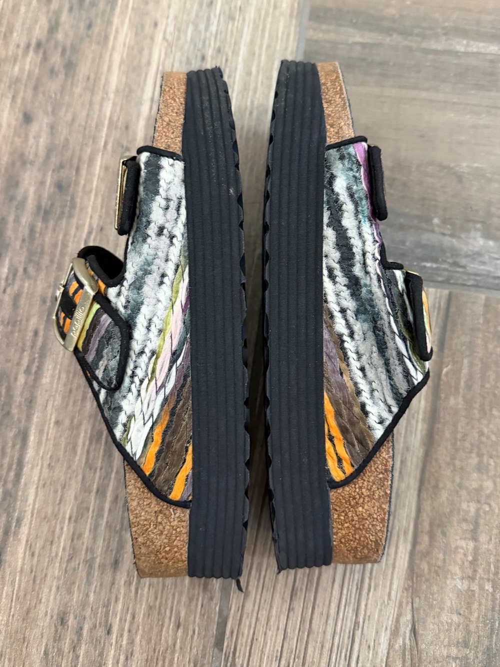 Birkenstock Arizona Papillio French Piping Sandals size 7 - Picture 9 of 10
